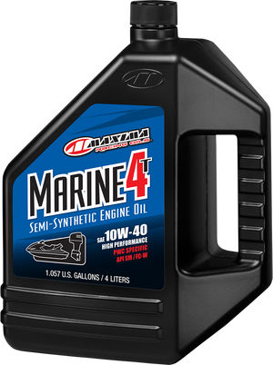 Marine Synthetic Blend 4T Engine Oil - 10W-40 - 4 L