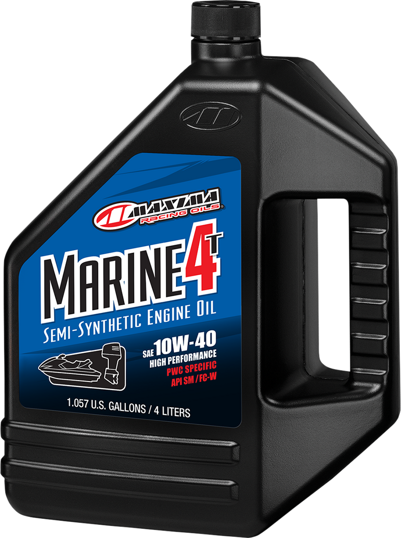 Marine Synthetic Blend 4T Engine Oil - 10W-40 - 4 L