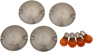 Smoked Flat Lens Kit - '86-'22