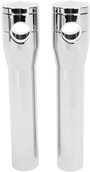 Elite Custom Billet Aluminum Risers - Springer - 8" - Chrome