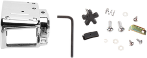 Handlebar Switch Housing Kit - Left - Lower - Chrome