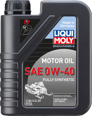 Snowmobile Synthetic Oil - 0W-40 - 1 Liter