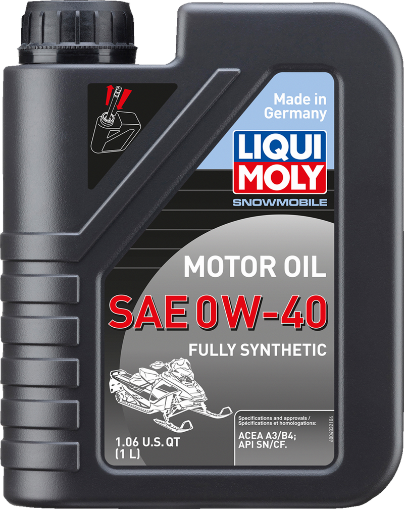Snowmobile Synthetic Oil - 0W-40 - 1 Liter
