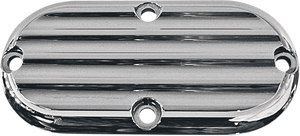 Inspection Cover - Finned - Chrome