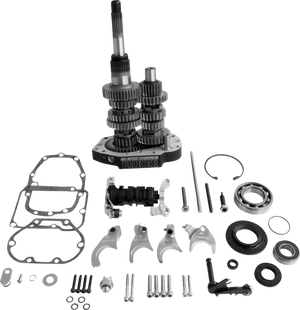 Gear Set - Overdrive/6-Speed - Black - Softail/Dyna/FXR