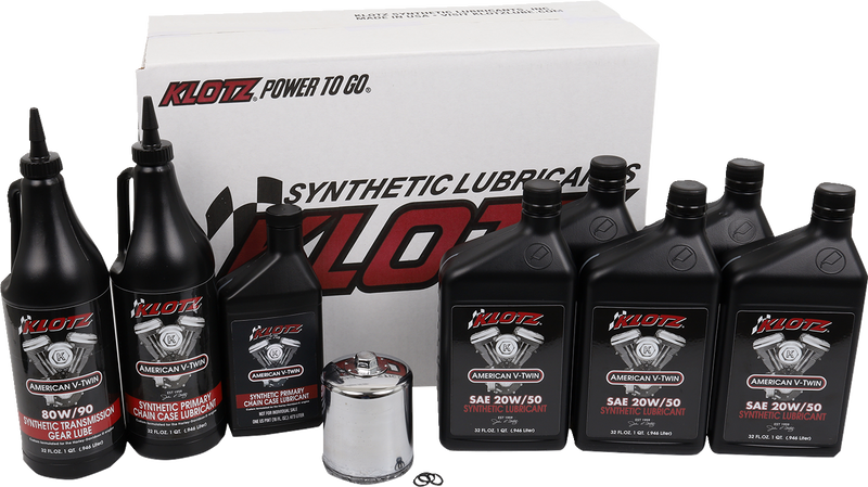 Premium Oil Change Kit - '84-'99 Evolution Big Twin