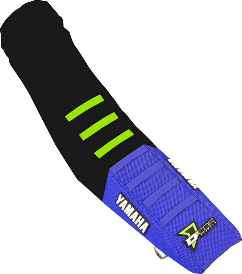 Seat Cover - Black/Green/Blue - YZ250F/450F '18-'23