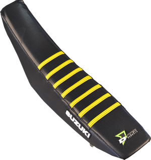 Seat Cover - Black/Yellow - RMZ250/450 '18-'26