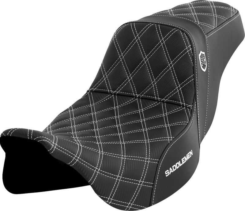 SEAT SDC PERF GRIPPER WHITE STITCH