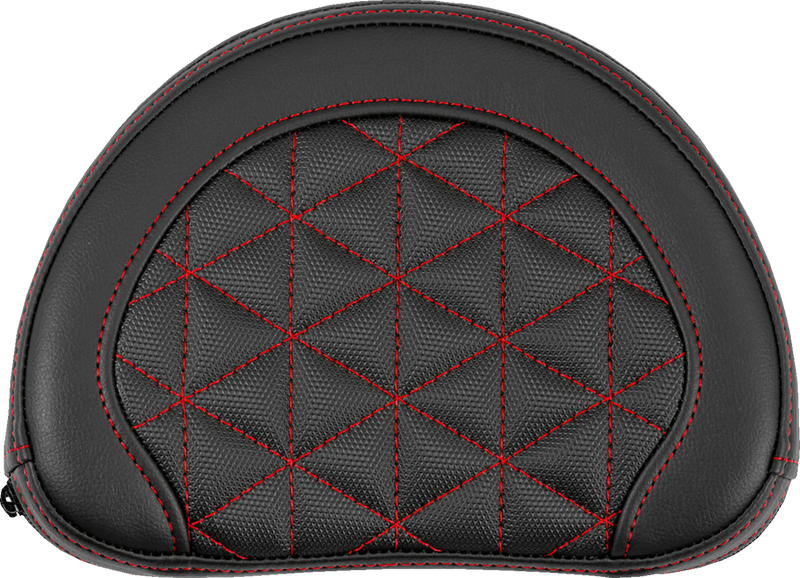 PAD BR CONTOURED TG RED STITCH