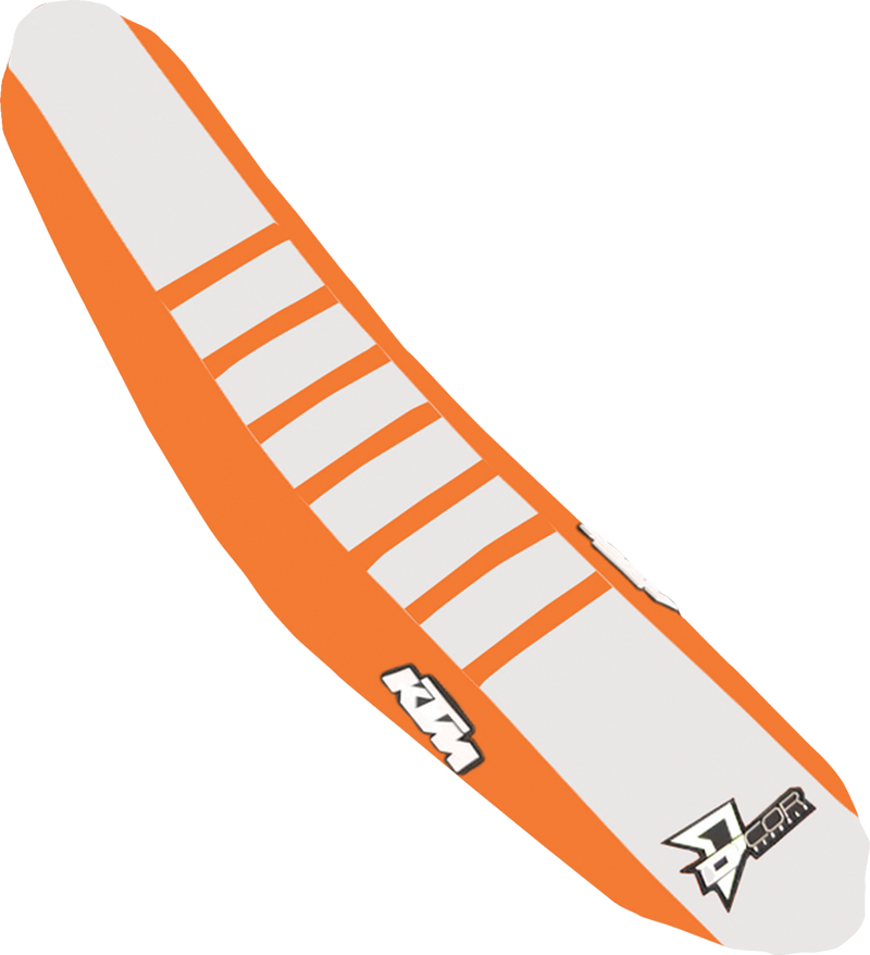 Seat Cover - Orange/White - SX/F '18-'22