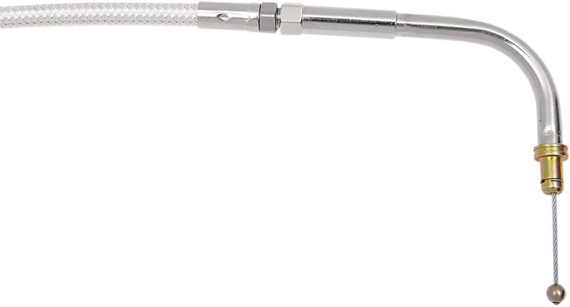 Sterling Chromite II® Braided Idle Cable for Harley-Davidson - 42-1/2"