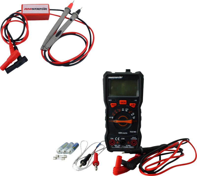 Digital Multimeter with Voltage Peak Reading DVA Adapter Kit