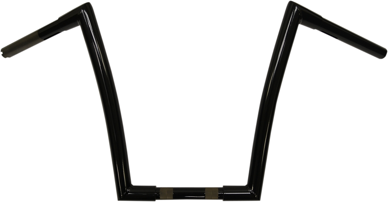 1-1/4" Strip Handlebar - 14" Rise - Black