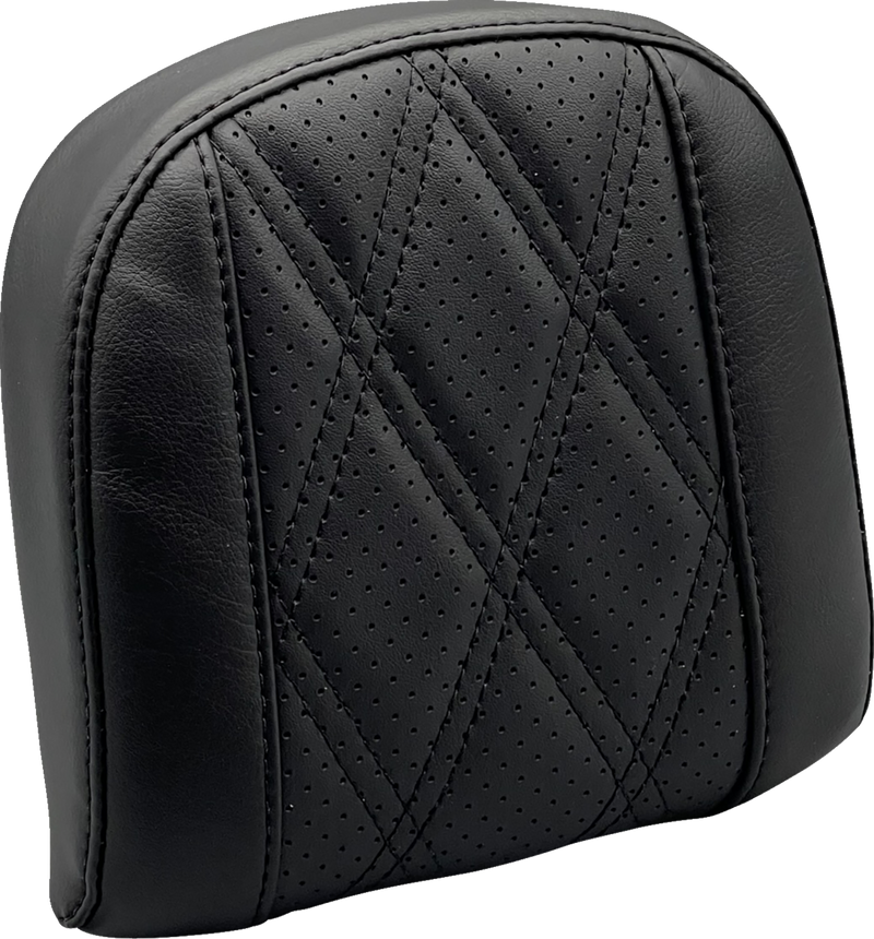 Sissy Bar Pad - Small - GT2/HR2 - Perforated Black