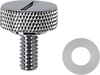 Seat Knob - Slotted - Chrome - 1/4"-20 - view 2