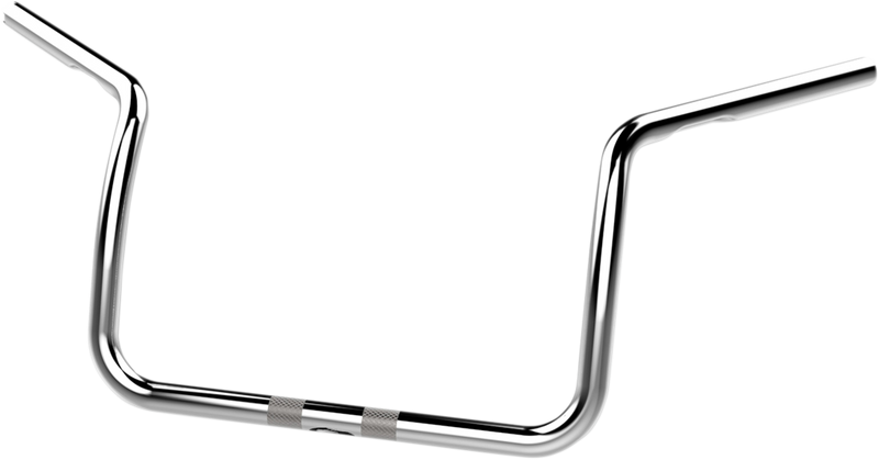 1" Narrow +2 Sweeper Handlebar - Chrome