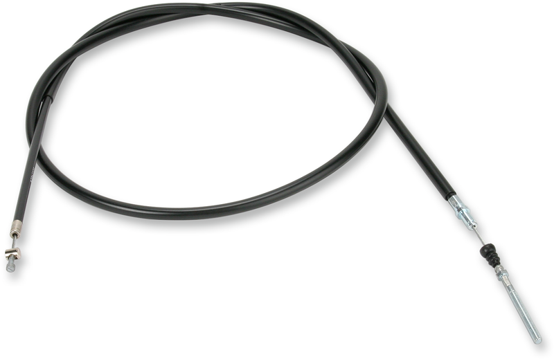 Black Vinyl Brake Cable - Rear - Yamaha