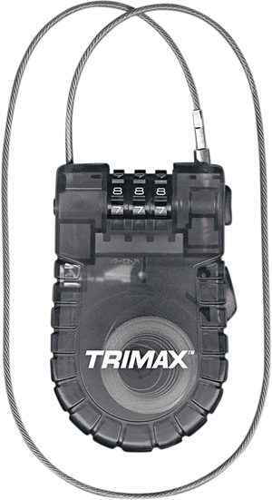 Cable Combination Lock - Retractable