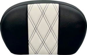Sissy Bar Pad - Large - GT 1/HR 1 Inlay - Dull Black
