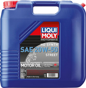 H-D® Synthetic 4T Street Oil - 20W-50 - 20 Liter