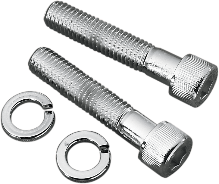 Custom Handlebar and Riser Mounting Bolts - Allen Bolt - 1/2"-20 x 2-1/2" - Chrome