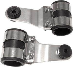 Headlamp Bracket - Chrome/Black