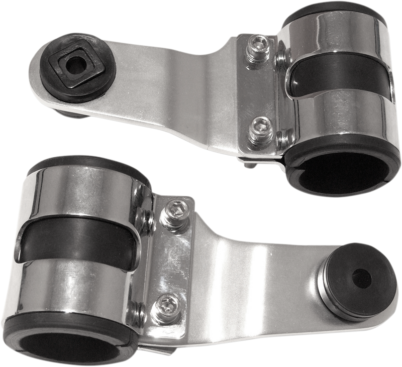 Headlamp Bracket - Chrome/Black