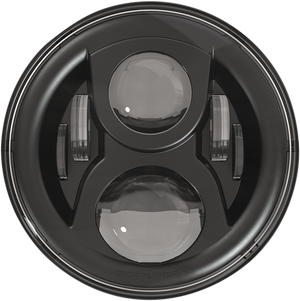 Headlight with Mounting Ring - Black
