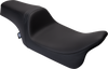 Predator 1Up Seat - Solar Leather - Black - Smooth - FLH '08-'23 - view 1