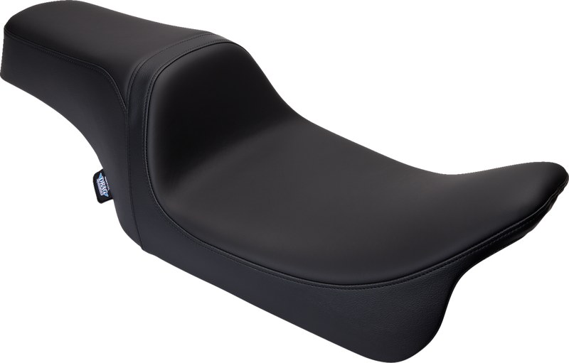 Predator 1Up Seat - Solar Leather - Black - Smooth - FLH '08-'23