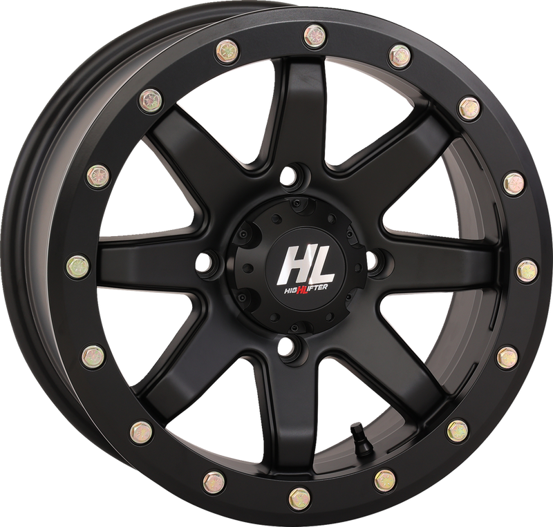 Wheel - HL9 Beadlock - Rear - Matte Black - 15x10 - 4/156 - 5+5