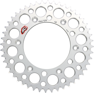 Rear Sprocket - Aluminum - 48 Tooth - Silver - Honda