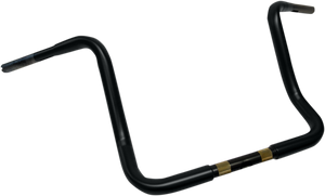 1-1/4" Buffalo Touring Handlebar - 13" - TBW - Flat Black