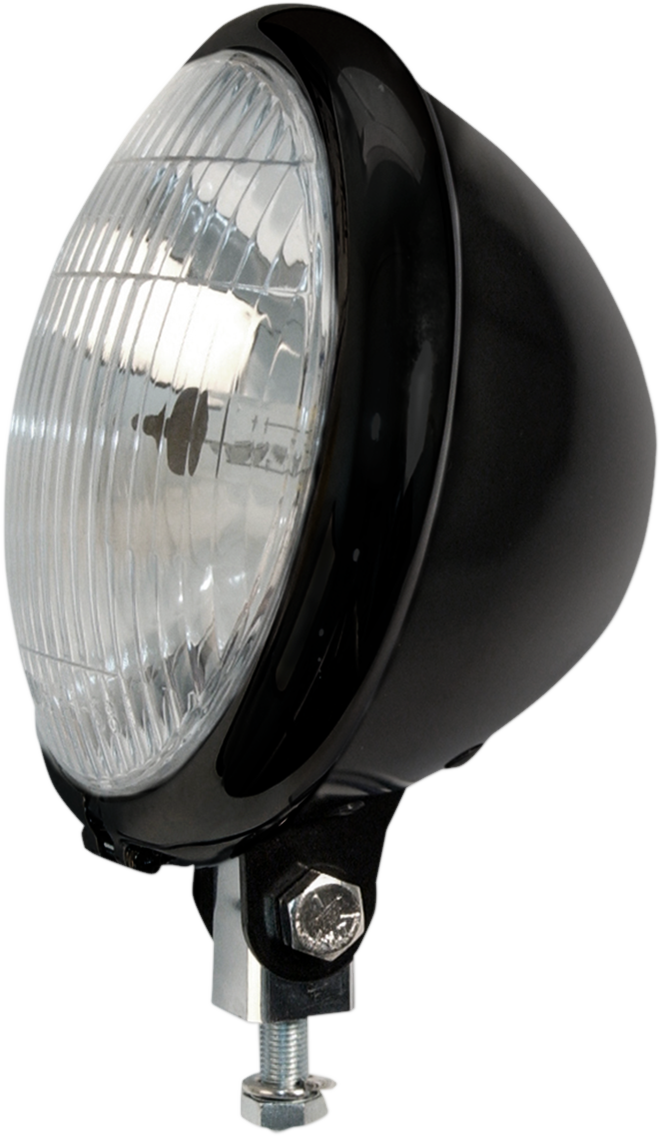 Headlight - 5-3/4" - Black