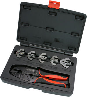 Crimper Tool with Case - Wire Terminal - Kit