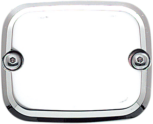 Front Brake Master Cylinder Cover - Smooth - Chrome