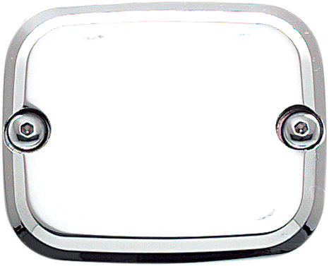 Front Brake Master Cylinder Cover - Smooth - Chrome