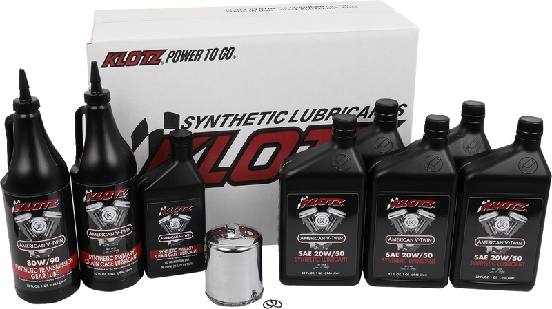 Premium Oil Change Kit - Twin Cam/M8