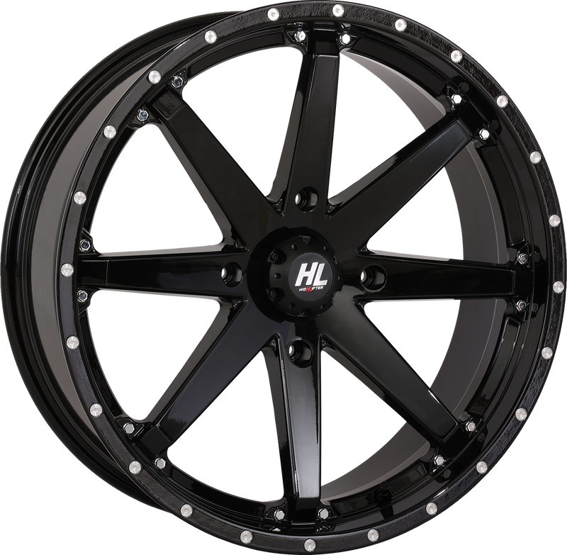 Wheel - HL10 - Front/Rear - Gloss Black - 20x7 - 4/156 - 4+3 (+10 mm)