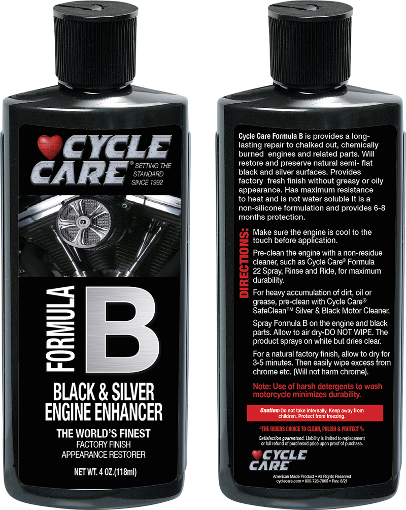 Formula B Engine Enhancer - 4 oz net wt.