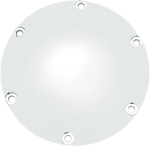 Derby Cover - Chrome - 6 Hole - '04-'22 Sportster